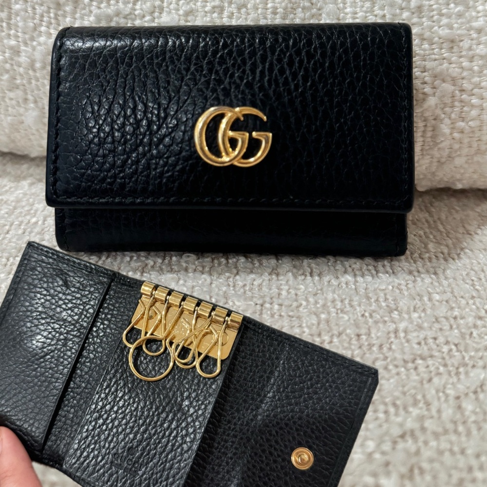Gucci Leather Key Holder